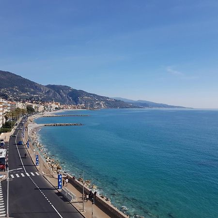 Menton Front Bord De Mer Cote D'Azur Florentina Sea View French Riviera Proche Monaco Montecarlo Superb Studio Екстер'єр фото