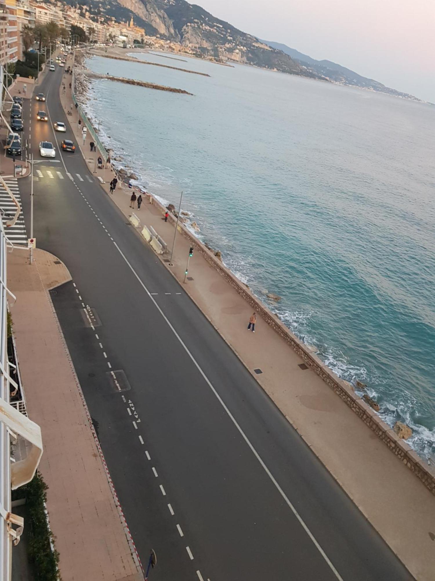 Menton Front Bord De Mer Cote D'Azur Florentina Sea View French Riviera Proche Monaco Montecarlo Superb Studio Екстер'єр фото